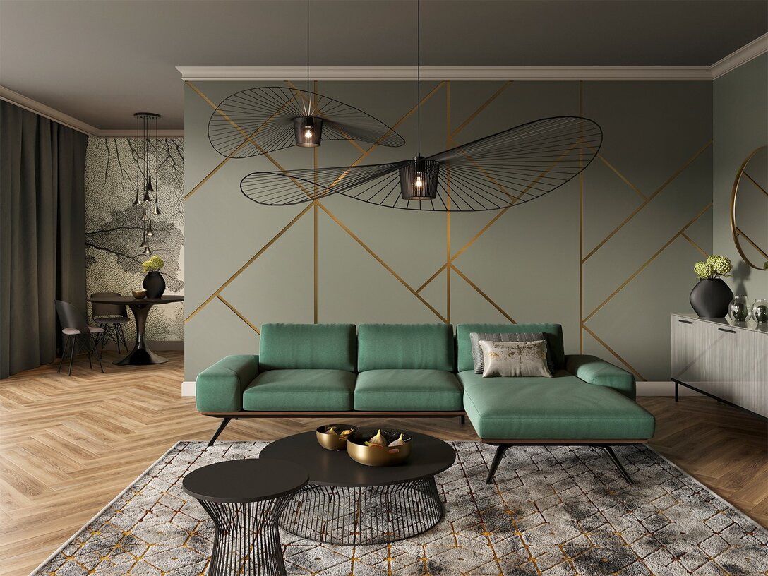 FIGARO UNO CORNER SOFA W195