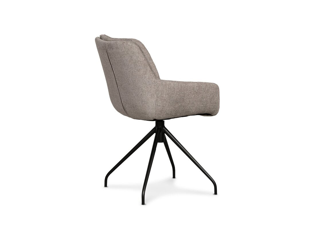 SWIVEL CHAIR WITH ARMRESTS ANNA