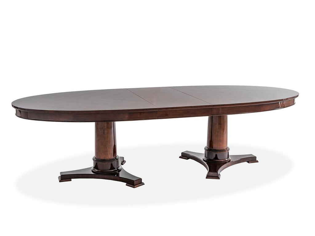OVAL EXTENDABLE TABLE JAFRA PINOT NOIR