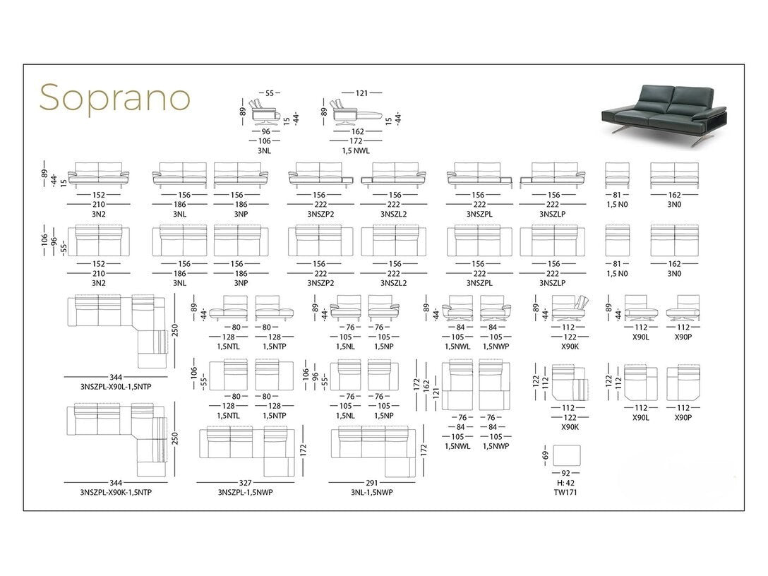 SOPRANO NOVO W171 LEISURE SET