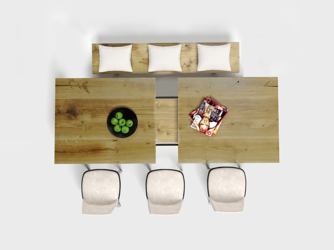 TREBOARD FOLD+ EXTENDABLE TABLE