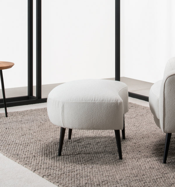 ROSMARINO ARMCHAIR WITH FOOTSTOOL