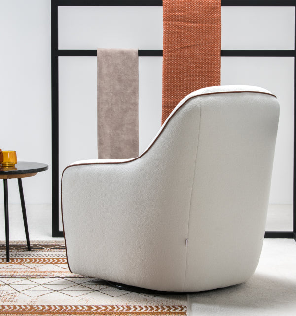 ROSMARINO 2 SWIVEL ARMCHAIR