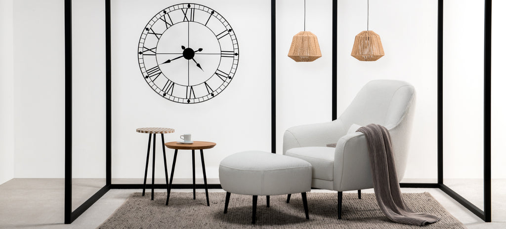 ROSMARINO ARMCHAIR WITH FOOTSTOOL