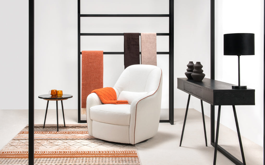 ROSMARINO 2 SWIVEL ARMCHAIR