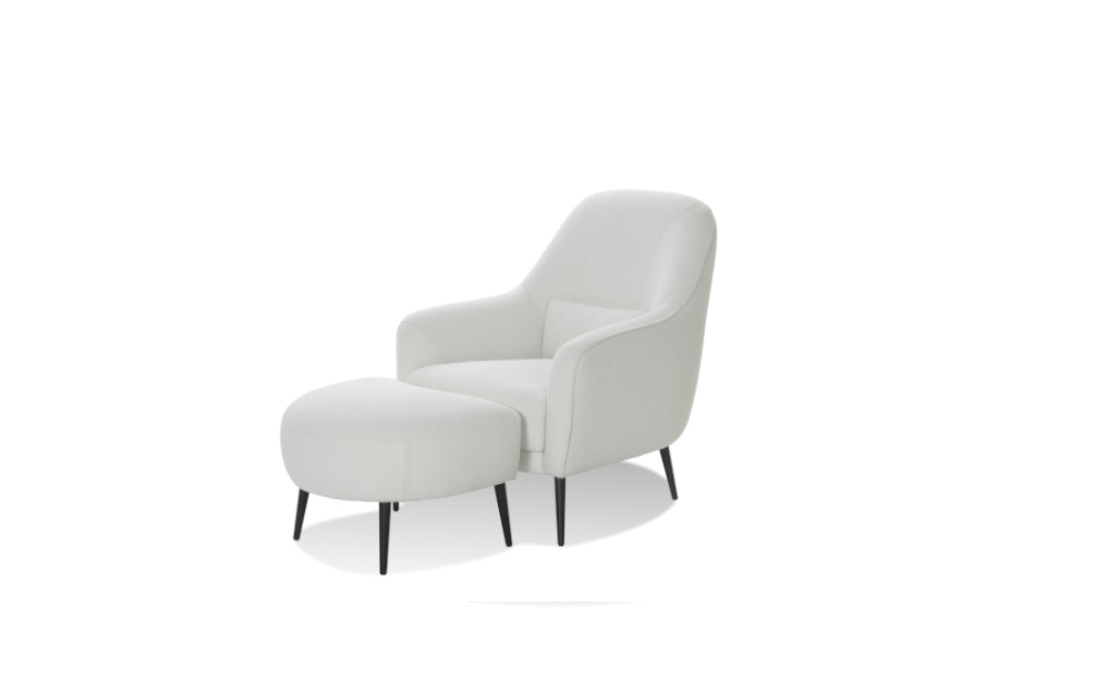 ROSMARINO ARMCHAIR WITH FOOTSTOOL